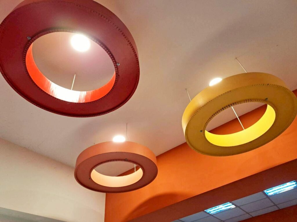  台中太平美食 推薦，國王甜甜圈店內環境與櫃台