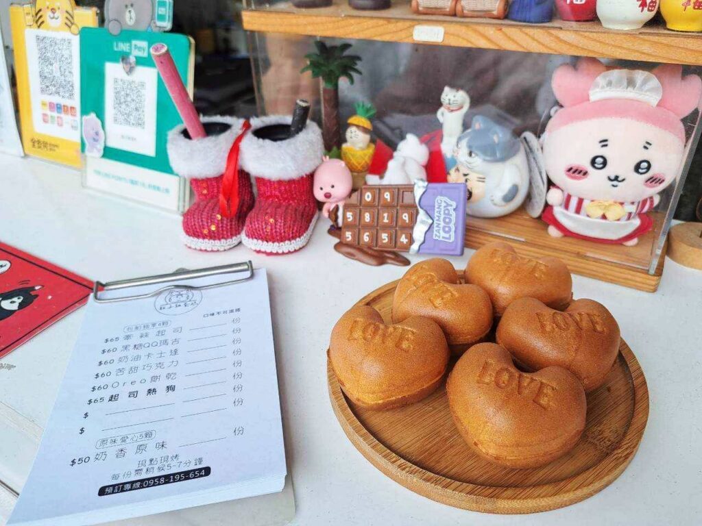 貓子雞蛋糕 剛出爐成品，台中太平現烤甜點