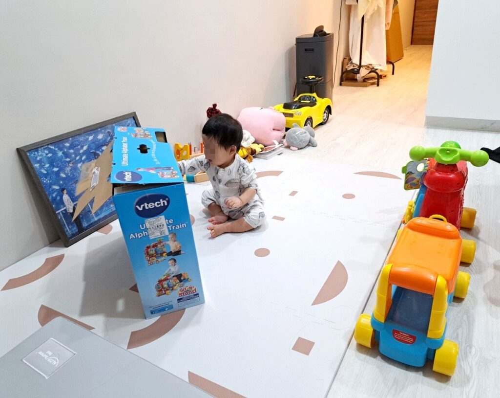 Vtech 歡樂積木學習車