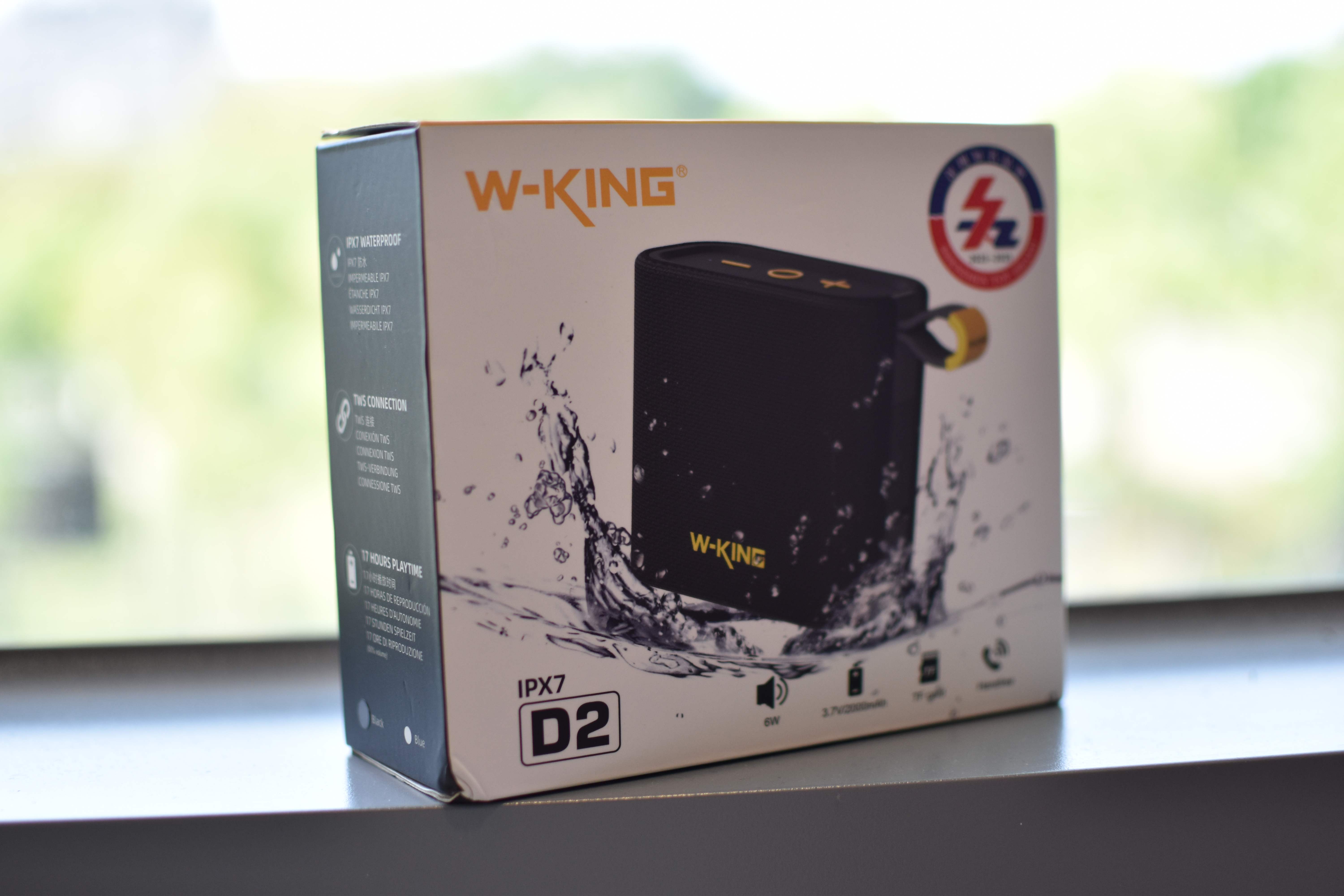 W-KING D2 超輕便隨身音響 自行車藍芽喇叭