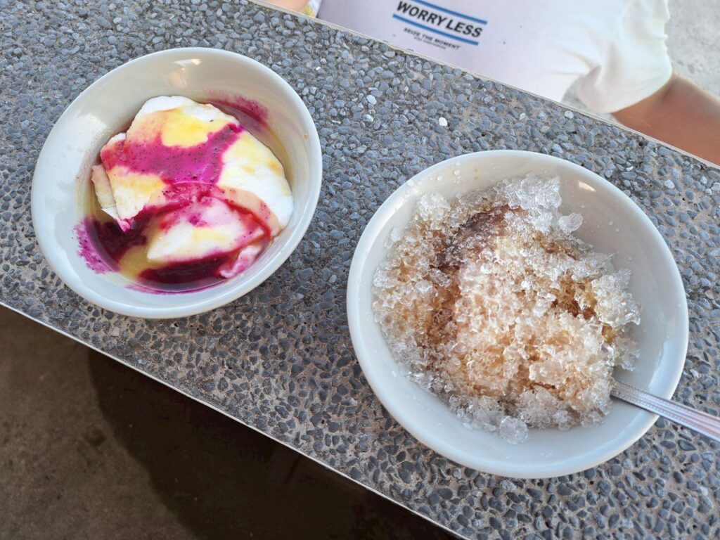 西嶼美食 黃家冰品 水蓮羹