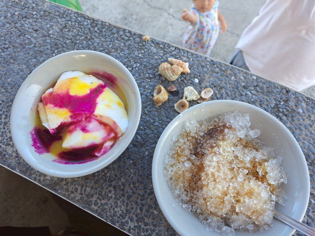 西嶼美食 黃家冰品 水蓮羹