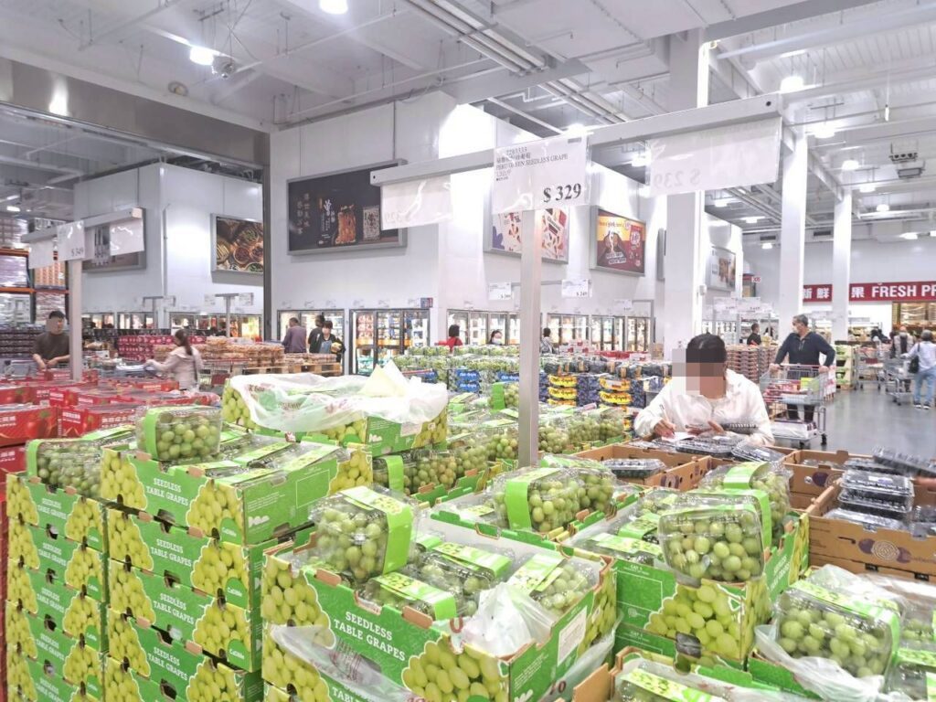 costco必買 回購好物分享,Costco綠葡萄新鮮水果分享