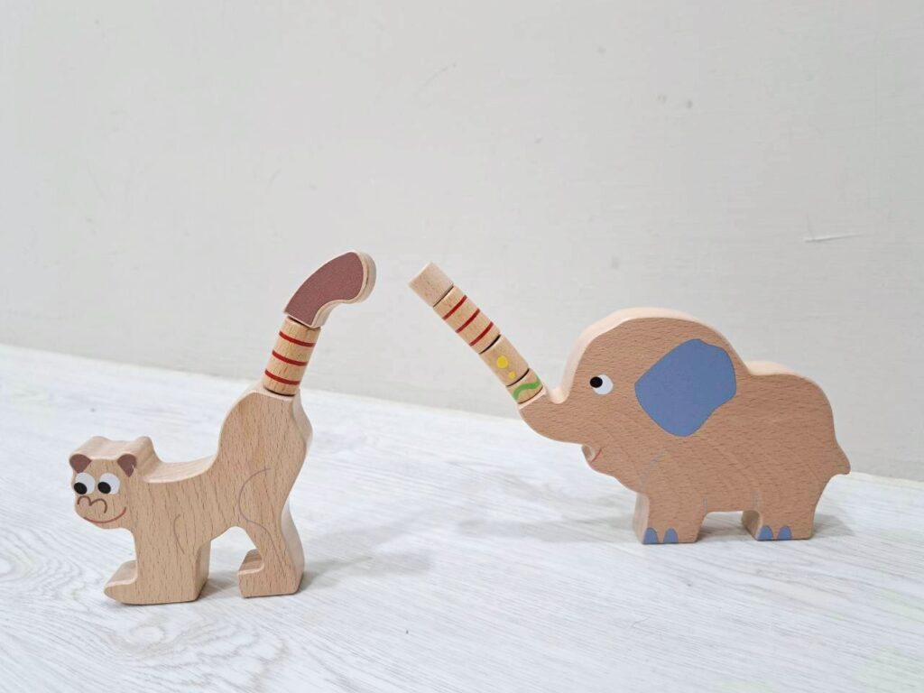 益智玩具 推薦｜Educo 長長動物製造所森林動物測量遊戲全套內容開箱