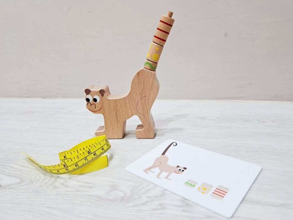 益智玩具 推薦｜Educo 長長動物製造所森林動物測量遊戲全套內容開箱