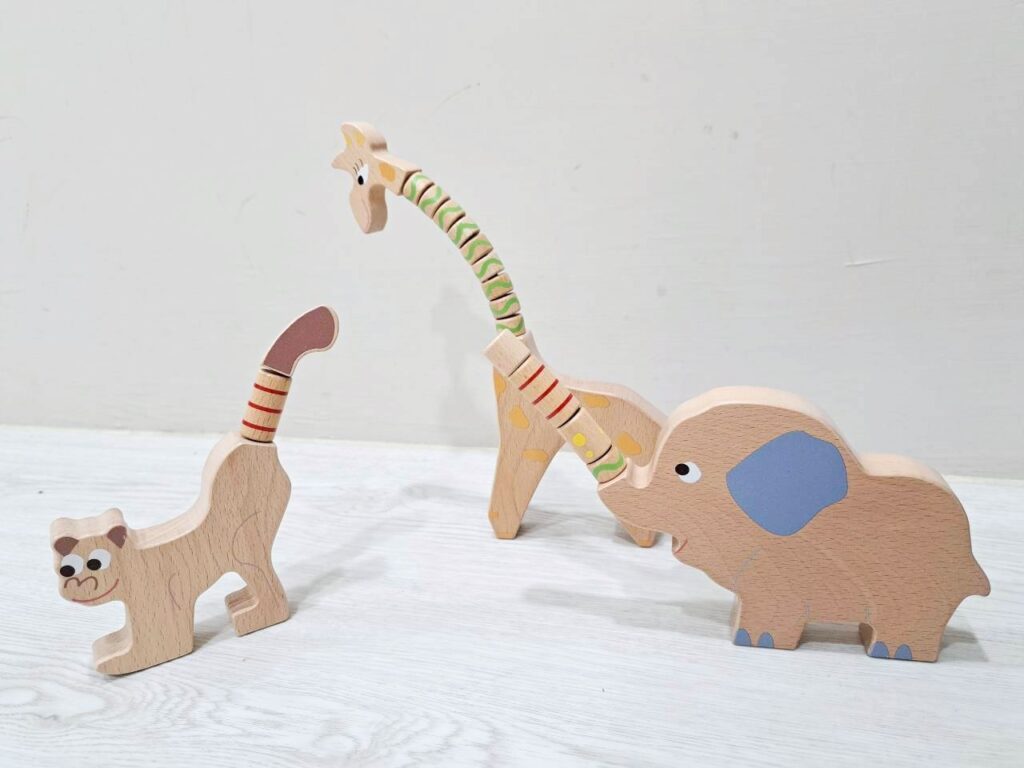 益智玩具 推薦｜Educo 長長動物製造所森林動物測量遊戲全套內容開箱