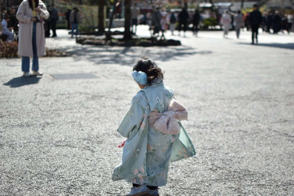 和服體驗 分享，在東京親子自由行中安排了到江戶和裝工房雅 淺草雅 旗艦店進行淺草和服體驗