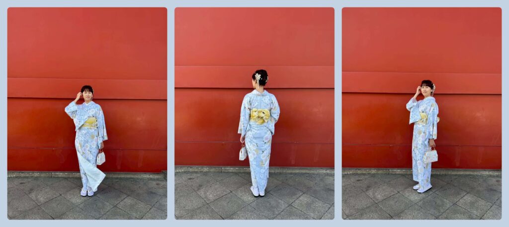 和服體驗 分享，在東京親子自由行中安排了到江戶和裝工房雅 淺草雅 旗艦店進行淺草和服體驗