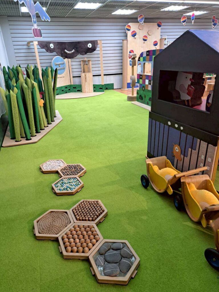   台中親子景點推薦 ｜小雞推車遊戲設計